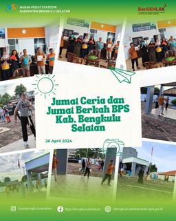 Jumat Ceria dan Jumat Berkah BPS Kabupaten Bengkulu Selatan