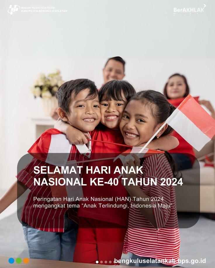 Hari Anak Nasional (HAN) ke-40 Tahun 2024