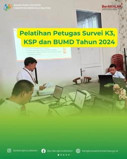 Pelatihan Petugas Survei K3, KSP dan BUMD Tahun 2024