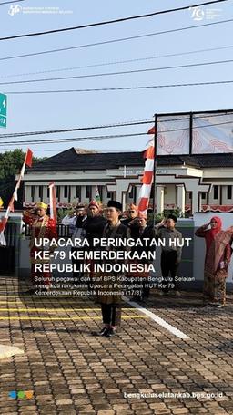 Upacara Peringatan HUT ke-79 Kemerdekaan Republik Indonesia