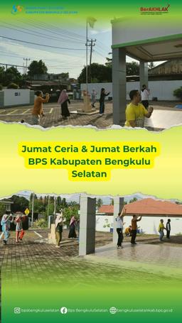 Jumat Ceria & Jumat Berkah BPS Kabupaten Bengkulu Selatan