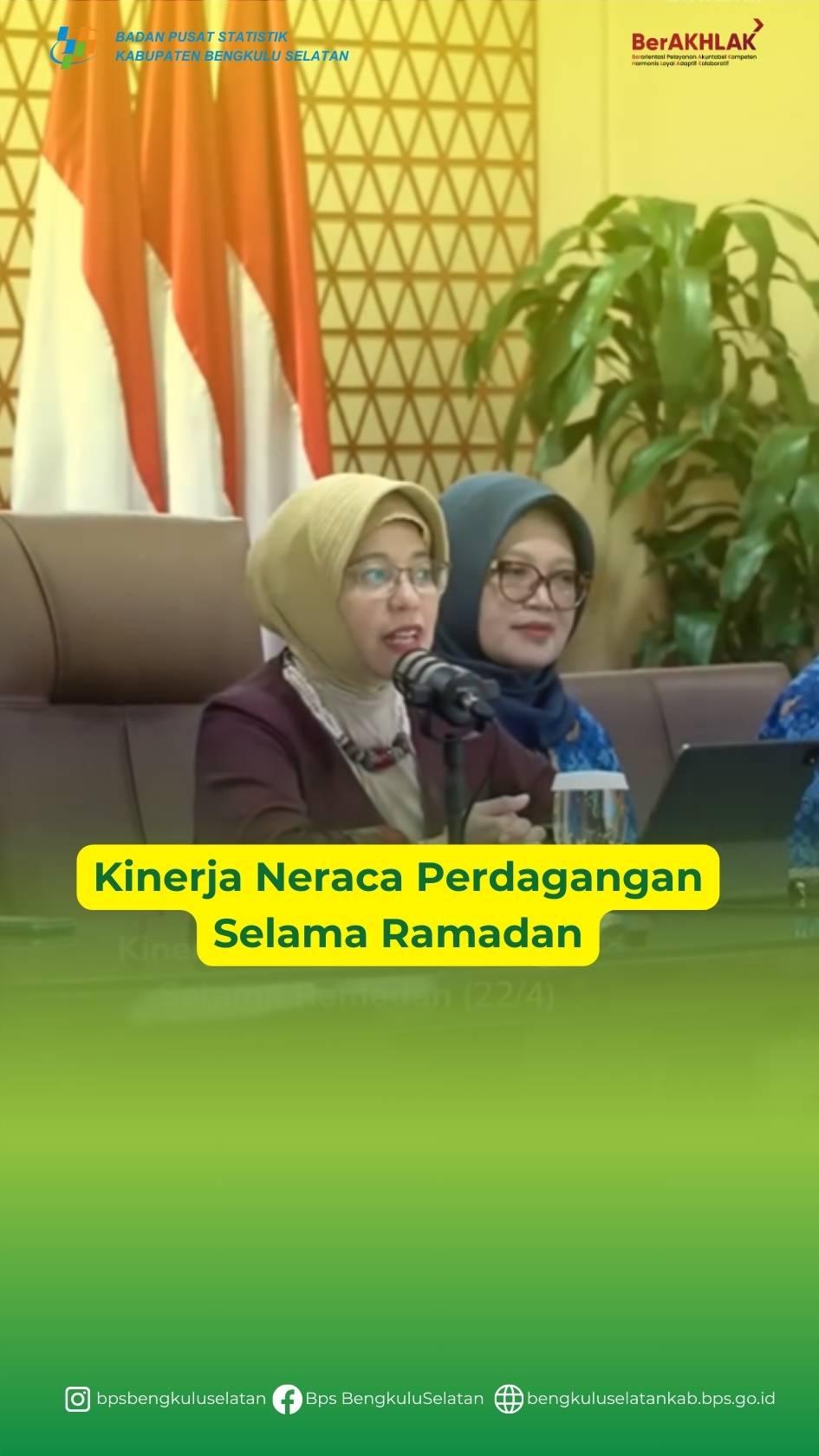 Kinerja Neraca Perdagangan Selama Ramadan