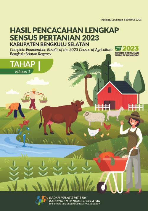 Complete Enumeration Results of the 2023 Census of Agriculture - Edition 1 Bengkulu Selatan Regency