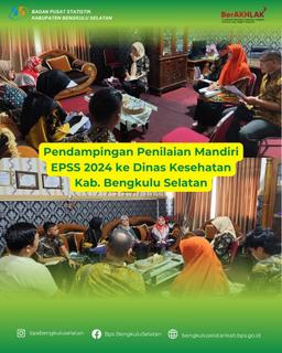 Pendampingan Penilaian Mandiri EPSS 2024 ke Dinas Kesehatan Kab. Bengkulu Selatan