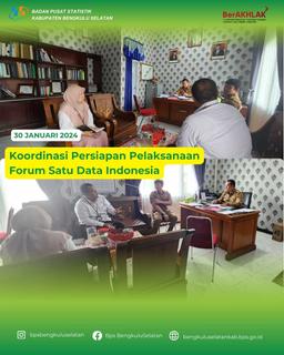 KOORDINASI PERSIAPAN PELAKSANAAN FORUM SDI