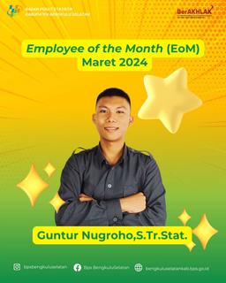 Employee Of The Month Maret 2024