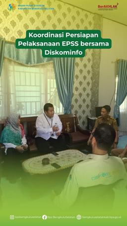 Koordinasi Persiapan Pelaksanaan EPSS bersama Diskominfo