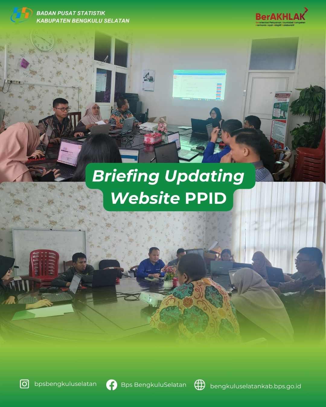 Briefing Updating Website PPID