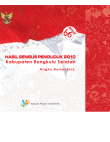 Hasil Sensus Penduduk 2010 Kabupaten Bengkulu Selatan Angka Sementara