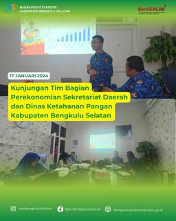 Kunjungan Tim Bagian Perekonomian Setda dan DKP Kab. Bengkulu Selatan